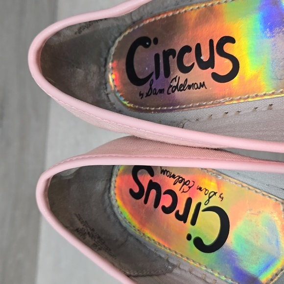 Circus by Sam Edelman Women Leni 8 Pink Espadrilles All Day Rose Flats Shoes 9M - Picture 4 of 12